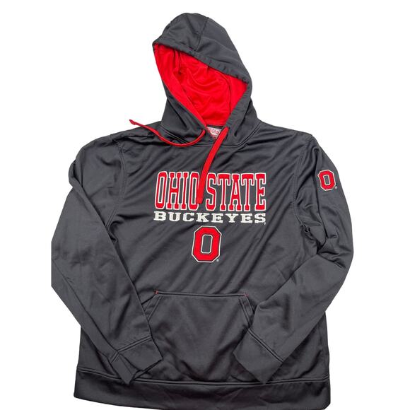 Scarlet & Gray Mens Size XL Ohio State Buckeyes Hoodie - Picture 1 of 11